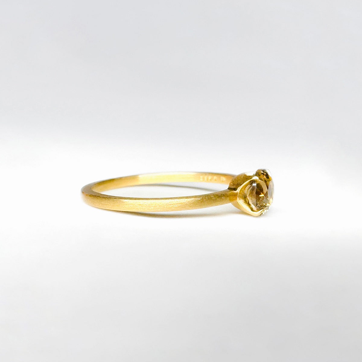 Bi-color Montana Sapphire Ring