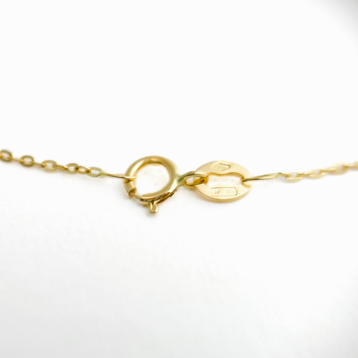 Italian Gold Chain Necklace K18